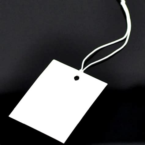 White Hang Tags 